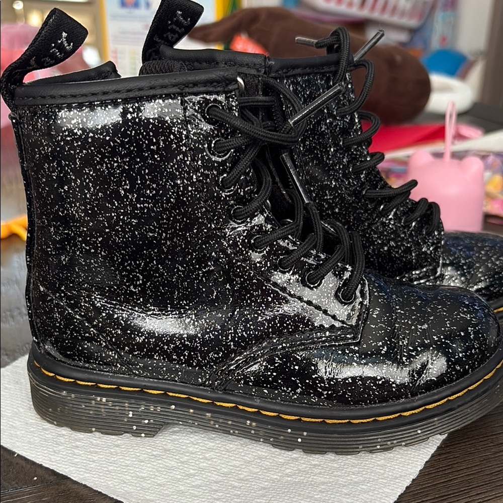 Dr. Martens Black Combat Boots